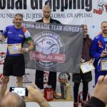 A Gi Férfi Open 80+ kg dobogója