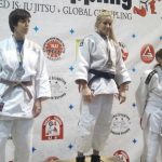 A Gi Grappling Női 60 kg kategória dobogója