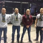 A Bács-Kiskun megyei Rendőr-főkapitányság versenyzői: Csillag István, Illés Zoltán, Romsics Ádám és Pesti Márton