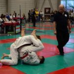 Merkert Zoltán bírónk a mérkőzést figyeli