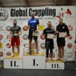 A NoGi Férfi Open 80+ kg dobogója