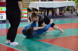 Pillanatkép a NoGi Grappling Fiú Diákolimpiáról