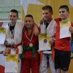 A Gi Grappling Ifjúsági1 Fiú 46 kg. dobogója