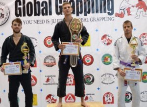 A Gi Férfi 66 kg. kategória dobogója