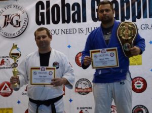 A Gi Férfi 100+ kg. kategória dobogója