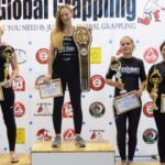 A NoGi Női 71 kg. kategória dobogója