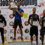 A NoGi Férfi 66 kg. kategória dobogója