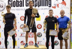 A NoGi Férfi 71 kg. kategória dobogója