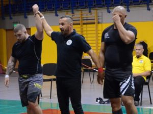 A NoGi Férfi 100+ kg. kategóriában Magyar Bajnok Bacsó Márió