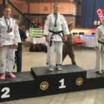 A Gi Grappling Női 60 kg kategória dobogója