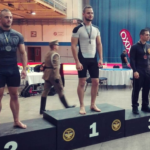 A NoGi-Cage Grappling Férfi 85 kg kategória dobogója