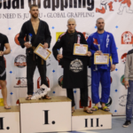 A Gi Férfi Open 80+ kg dobogója