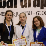 Kadet leányok dobogója