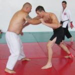 Szűcs Kristóf és Rohács Norbert küzdenek az I. Gyakorló Versenyen 2010. június  19.-én Kecskeméten