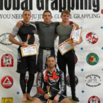 A NoGi Open -80 kg dobogója