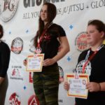 Kadet leányok dobogója