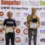 A NoGi Női 64 kg. kategória dobogója