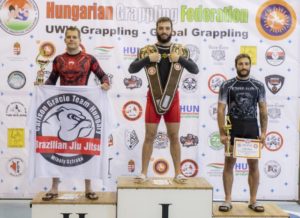 A NoGi Férfi 77 kg. kategória dobogója