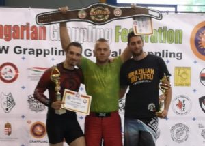 A NoGi Férfi 92 kg. kategória dobogója