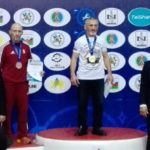 dr. Kléber István a Világbajnokság dobogóján