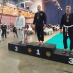 A Gi Grappling Férfi 105 kg kategória dobogója