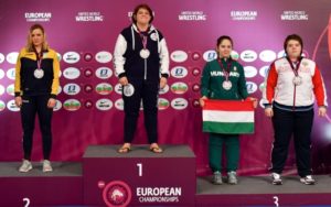 Puskás Boglárka a dobogón