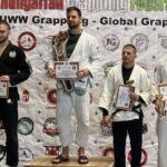 A Gi Grappling Felnőtt Férfi 84 kg. kategória dobogója