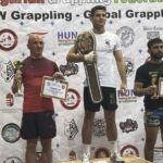 A Nogi Grappling Felnőtt Férfi 66 kg. kategória dobogója