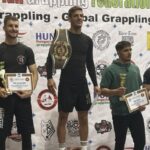 A Nogi Grappling Felnőtt Férfi 71 kg. kategória dobogója