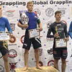 A Nogi Grappling Junior Férfi 71 kg. kategória dobogója